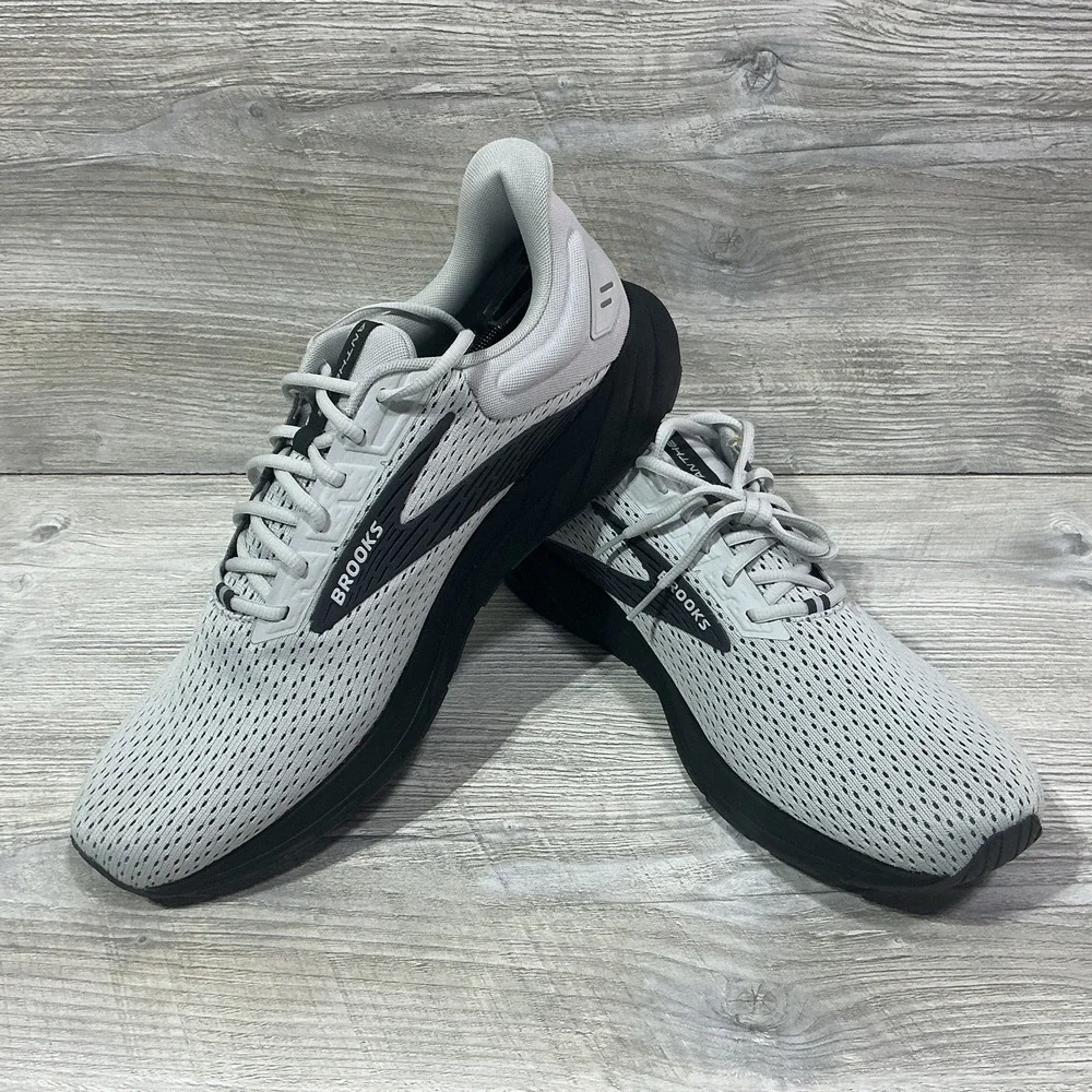 Brooks Anthem 6 Mens Running Shoes Sneakers Grey Black 1104141D085 Size 15 D